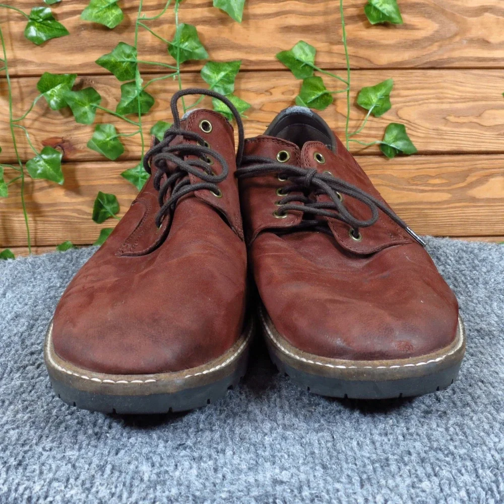 Cole Haan Nathan Mens Derby Shoe Size 12 Dress Work Brown Leather C30634